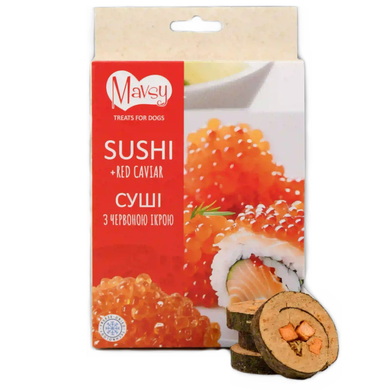 Kırmızı Havyarlı Sushi Ödül Maması