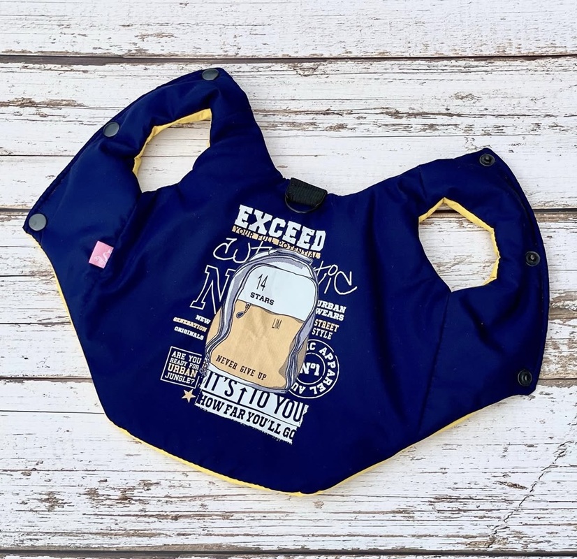 Çıtçıtlı İç Dolgulu Köpek Montu