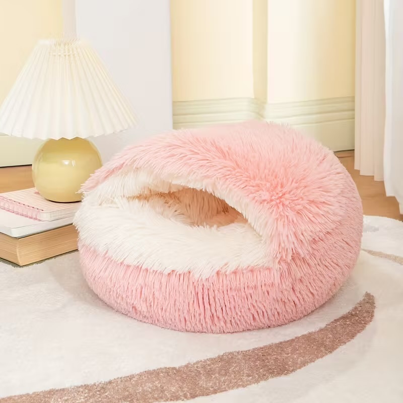 Peluş Evcil Hayvan Yatağı
