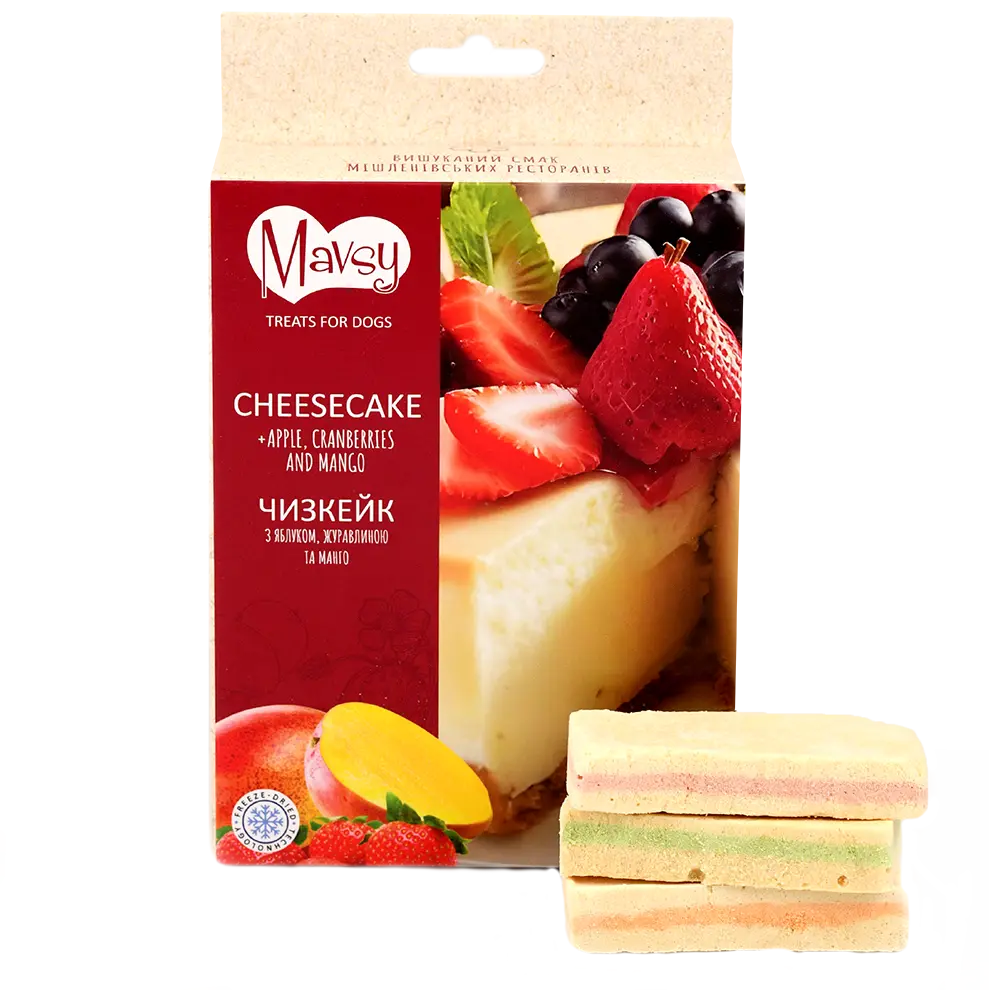 Elma, Kızılcık ve Mangolu Cheesecake Ödül Maması