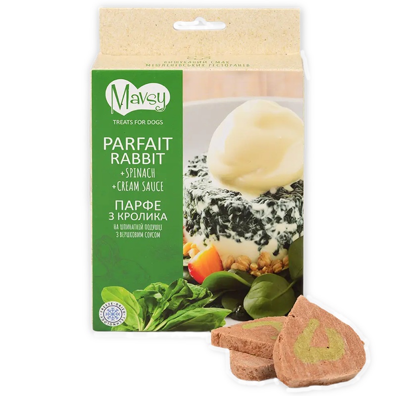 Ispanaklı Kremalı Tavşan Parfe Ödül Maması