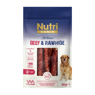 Nutri Rawhide Snack - Sığır / 80g
