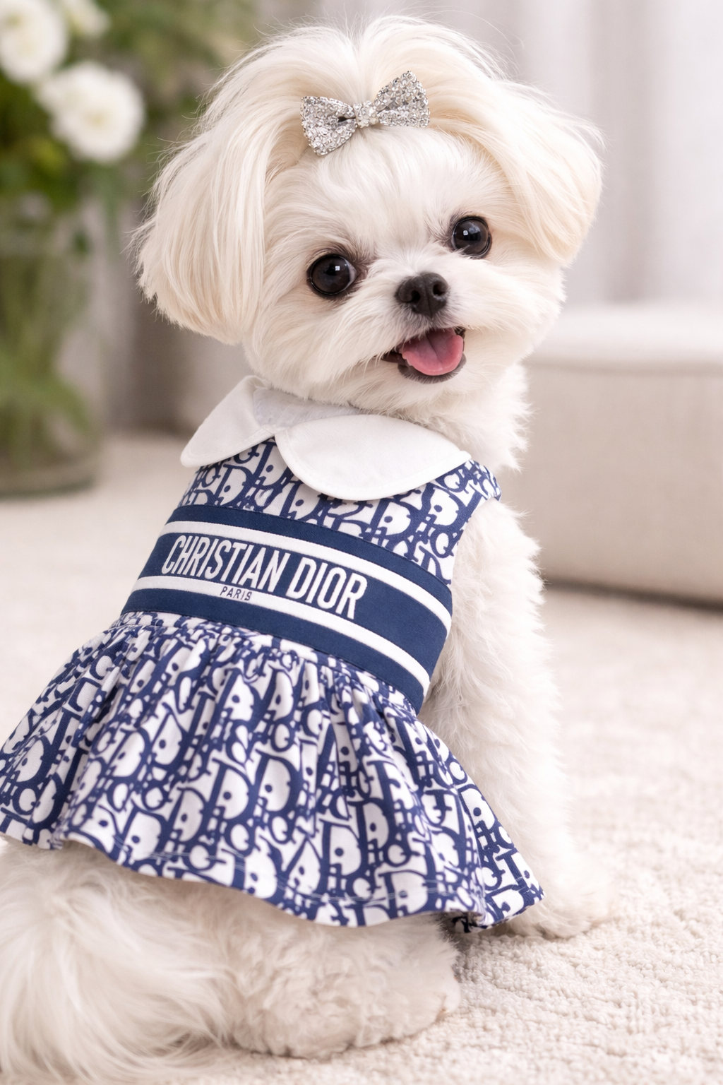 Christian Dior Tasarımlı Köpek Elbisesi